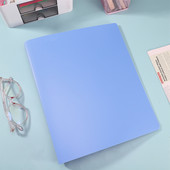 Perforuotas aplankas 4 skylių D formos segtuvas permatomas apvalkalas PP aplankas A4 greito žvejybos aplanko laikymo biuro reikmenys studentams