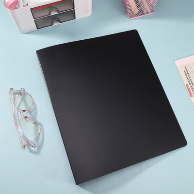 Perforuotas aplankas 4 skylių D formos segtuvas permatomas apvalkalas PP aplankas A4 greito žvejybos aplanko laikymo biuro reikmenys studentams