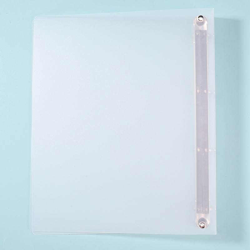 Perforuotas aplankas 4 skylių D formos segtuvas permatomas apvalkalas PP aplankas A4 greito žvejybos aplanko laikymo biuro reikmenys studentams