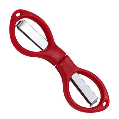 Pārnēsājamas saliekamās šķēres nerūsējošā tērauda makšķerēšanas auklas griezējs rokas instruments šūšanas šķēres rokdarbu šķēres kancelejas preces šķēres