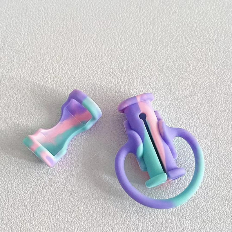 Προστατευτικό κάλυμμα καλωδίου 2 σε 1 Περιτύλιγμα αποθήκευσης γραμμής δεδομένων Πολύχρωμο προστατευτικό κάλυμμα καλωδίου καλωδίου ακουστικών Μαλακοί δεσμοί καλωδίων σιλικόνης