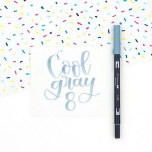 1db TOMBOW AB-T Japan 96 szín dupla fejű ecset toll jelölő szakma vízjelölő tollfestési kellékek