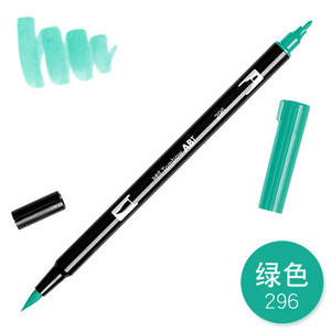 1db TOMBOW AB-T Japan 96 szín dupla fejű ecset toll jelölő szakma vízjelölő tollfestési kellékek