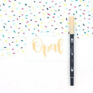 1db TOMBOW AB-T Japan 96 szín dupla fejű ecset toll jelölő szakma vízjelölő tollfestési kellékek