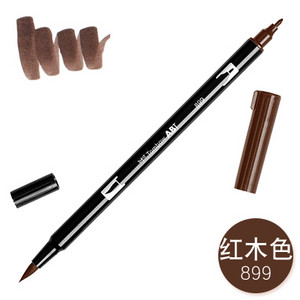 1db TOMBOW AB-T Japan 96 szín dupla fejű ecset toll jelölő szakma vízjelölő tollfestési kellékek