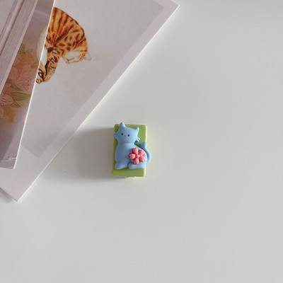 1 tk kaablikaitse armas koomiksifilm 3D lilleline andmekaabel kaitseümbrisega purunemisvastane kaitse kõrvaklappide kaabel Huawei Xiaomi jaoks