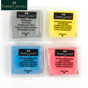 Faber-Castell Plasticity Rubber Soft Art Eraser Wipe Highlight Kneaded Rubber For Art Pianting Design Sketch Eraser Канцеларски материали