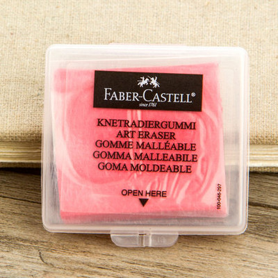 Faber-Castell Plasticity Kummist Soft Art Eraser Pühkige esile sõtkutud kumm Kunsti jaoks Pianting Disain Sketch Kustutuskumm Kirjatarbed