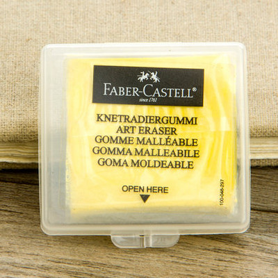 Faber-Castell Plasticity Kummist Soft Art Eraser Pühkige esile sõtkutud kumm Kunsti jaoks Pianting Disain Sketch Kustutuskumm Kirjatarbed