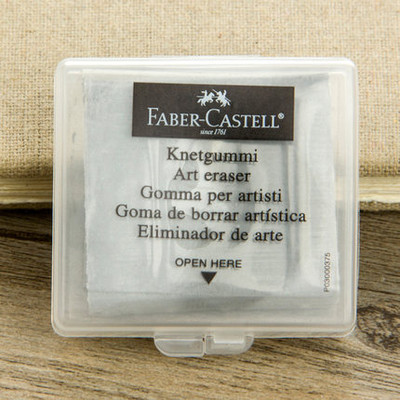 Faber-Castell Plasticity Kummist Soft Art Eraser Pühkige esile sõtkutud kumm Kunsti jaoks Pianting Disain Sketch Kustutuskumm Kirjatarbed