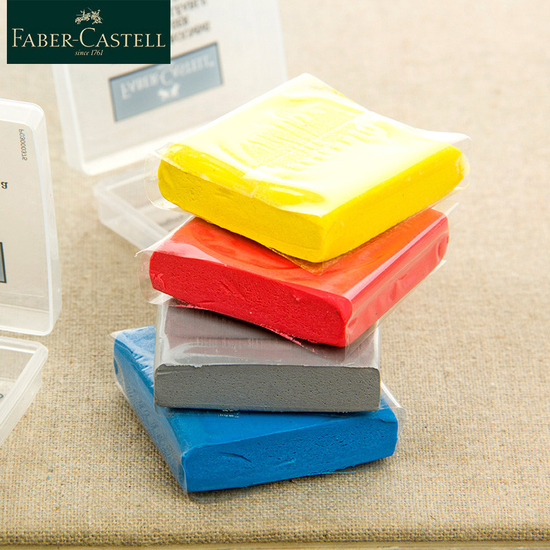 Faber-Castell Plasticity Rubber Soft Art Eraser Wipe Highlight Kneaded Rubber For Art Pianting Design Sketch Eraser Канцеларски материали