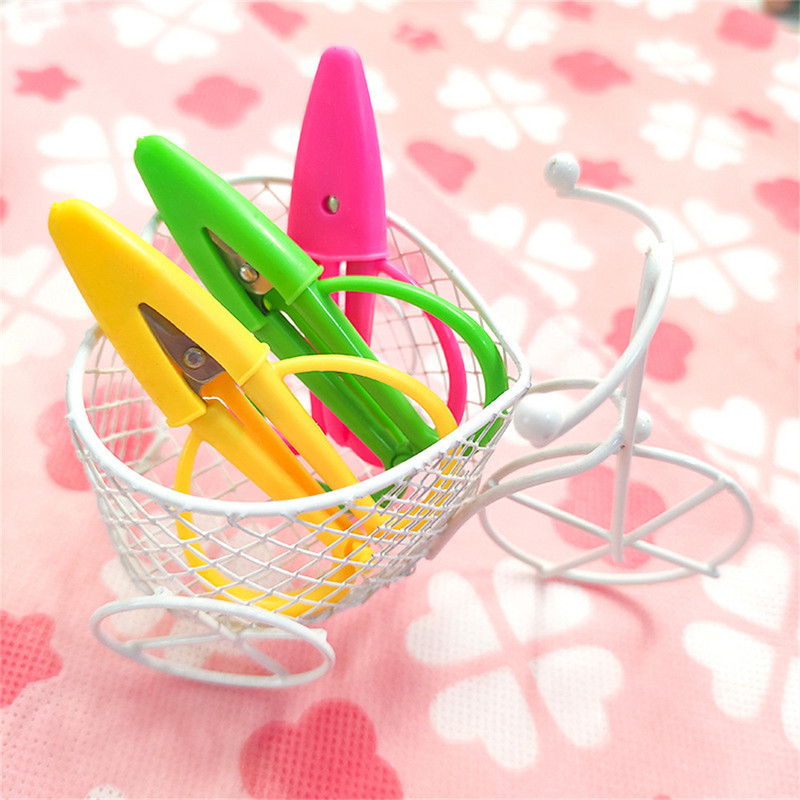 Mini Olló Diákok Művészet Papír Kézművesség Vágó Olló Biztonság Irodaszerek Háztartási Hordozható cérnavágás Hímző Olló