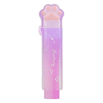 1 бр. Kawaii Jelly Eraser Pencil Cute Push-pull Pen Shape Гумени корейски канцеларски материали Сладки ученически пособия Молив Eraser за деца