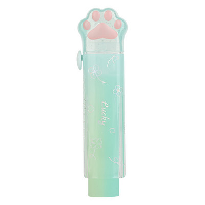 Kawaii Push-pull Design Cat Paw Portable Rubber Eraser Χαριτωμένο εργαλείο διόρθωσης μαθητή Παιδικά σχολικά είδη γραφείου Χαρτικά δώρου