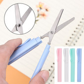 Πολυλειτουργικό Ψαλίδι Creative Pen Shape Scissors Φορητό Χρηματοκιβώτιο Πτυσσόμενο Ψαλίδι Επιστολόχαρτο DIY Χαρτοκοπτικό Εργαλείο Τέχνης Σχολικά Προμήθειες