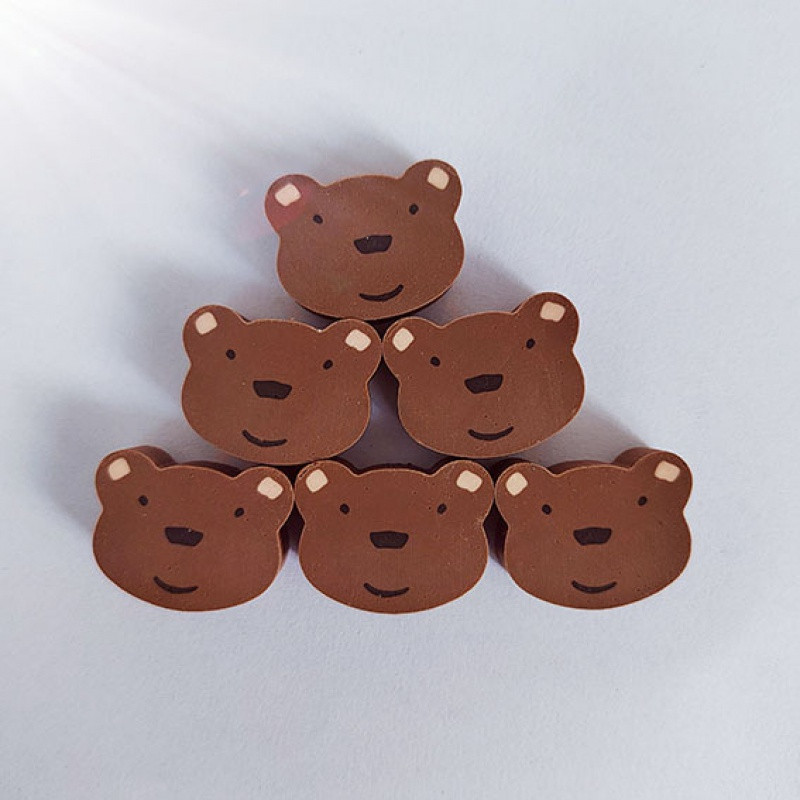 Új stílusú 5 db/tétel Football Radír Gomas De Borrar Gumi Kawaii Írószer kellékek Kosárlabda Fournitures Scolaires Gomme