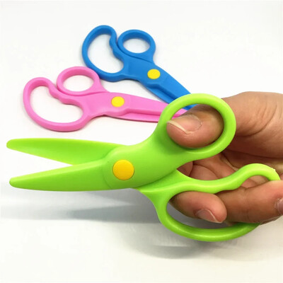 Candy Color Safety Scissors for Kids Kawaii DIY Paper Cutter Εργαλείο χειροποίητης γραφικής ύλης Εργαλεία τέχνης για μαθητή Μικροσκοπικό ψαλίδι γραφείου