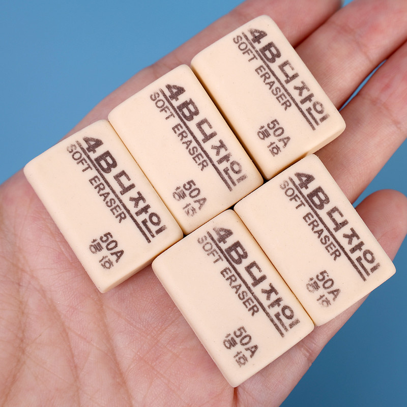 1-10PCS 4B Моливи Гумичка Ученически офис Училищни канцеларски материали Писане Изкуство Рисуване Гума Грешни въпроси Корекция Гумичка