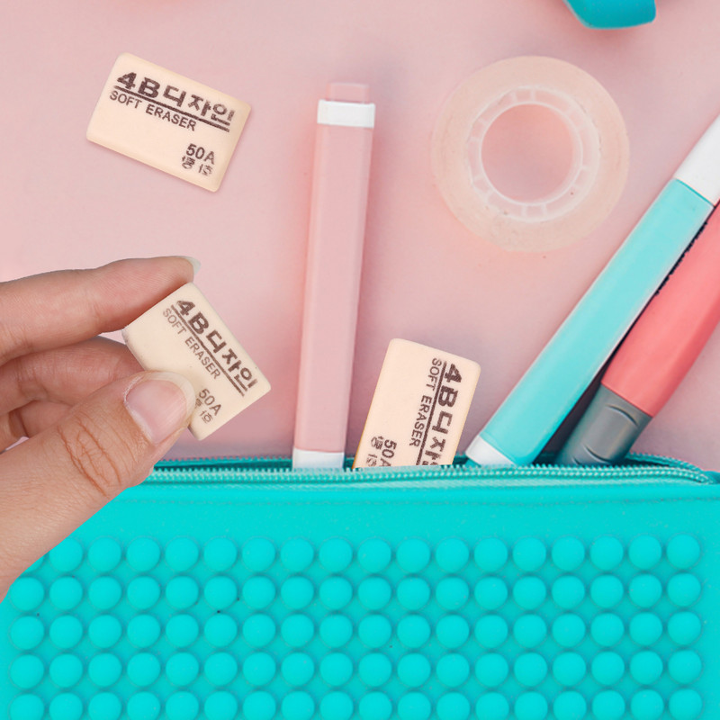 1-10PCS 4B Моливи Гумичка Ученически офис Училищни канцеларски материали Писане Изкуство Рисуване Гума Грешни въпроси Корекция Гумичка