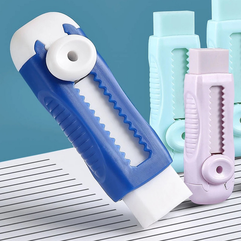 2B fehér PVC radír Tiszta és rendetlenségmentes diákvizsga irodai vázlat Puha radír rajz gumi aranyos helyhez kötött iskolai kellékek