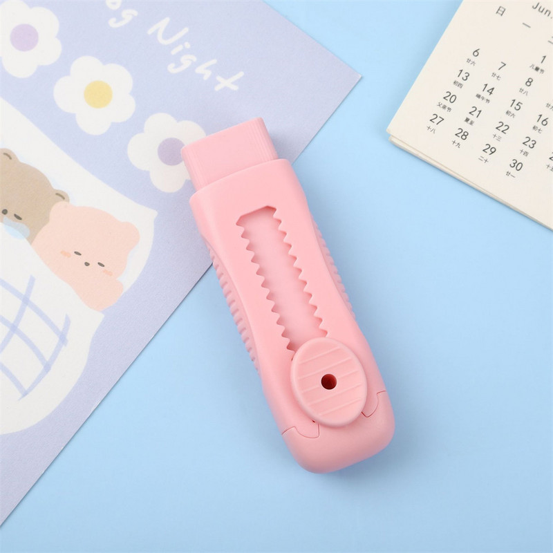 2B fehér PVC radír Tiszta és rendetlenségmentes diákvizsga irodai vázlat Puha radír rajz gumi aranyos helyhez kötött iskolai kellékek