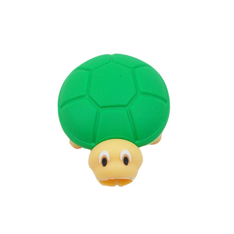 Aranyos szilikon rajzfilm kábelvédő töltő védő védő USB kábel rendező fülhallgató felhúzó tartó csíptető lány asztali kiegészítők