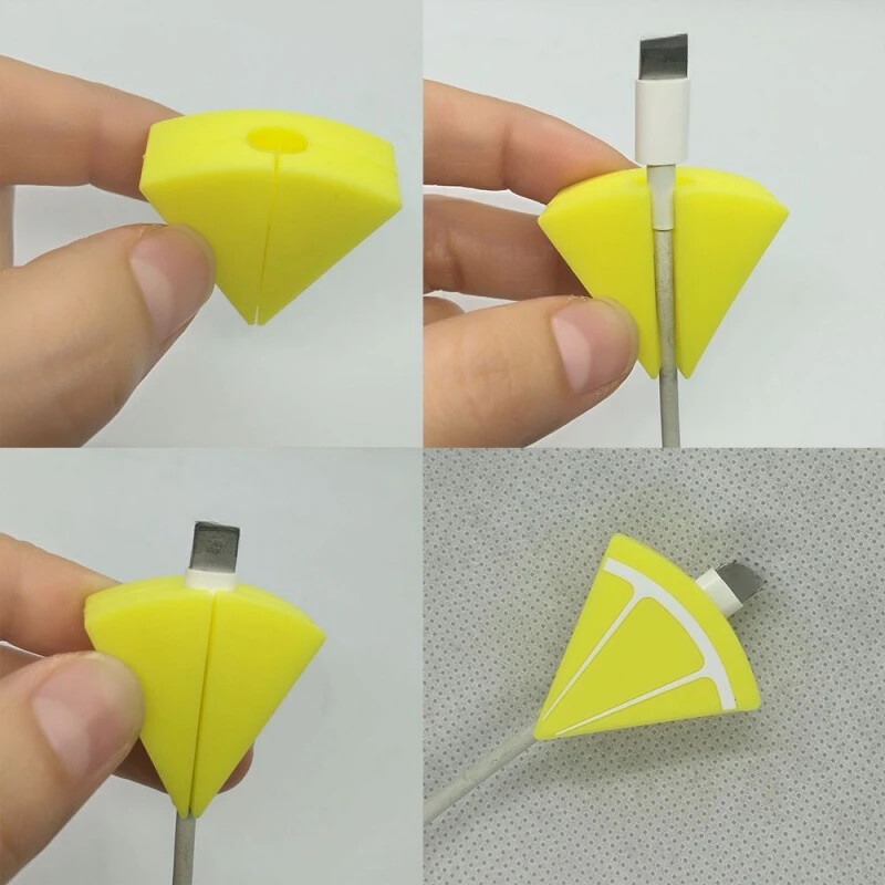 Mobiltelefon töltőkábel védő hüvely fülhallgató kábelvédő burkolat töltő vezeték védők árnyékoló kábel hüvely