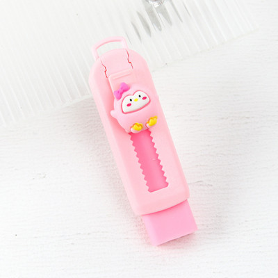 CHEN LIN Creative Push-pull Cartoon Eraser Macaron Colored Eraser Telescopic Kawaii Детски молив Eraser Студентски канцеларски материали
