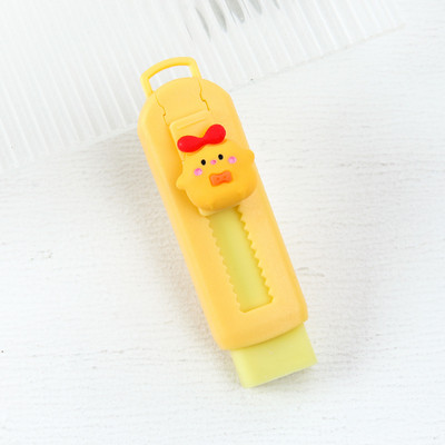 CHEN LIN Creative Push-pull Cartoon Eraser Macaron Colored Eraser Telescopic Kawaii Детски молив Eraser Студентски канцеларски материали