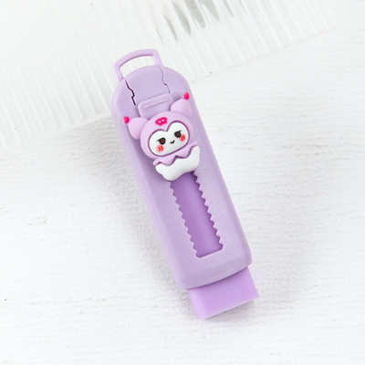 CHEN LIN Creative Push-pull Cartoon Eraser Macaron Colored Eraser Telescopic Kawaii Детски молив Eraser Студентски канцеларски материали