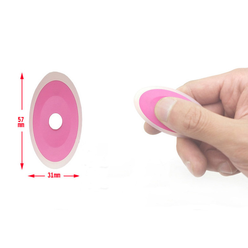 6 τμχ/Σετ Erasable Gel Pen Special Rubber Color Oval Eraser for Neutral Erasable Pen Correction Supplies Σχολική γραφική ύλη