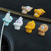 Samoljepljivi držač podatkovnog kabela, kopča, izdržljivi silikonski višenamjenski organizator kabela za punjenje, dodaci za ukrašavanje automobila