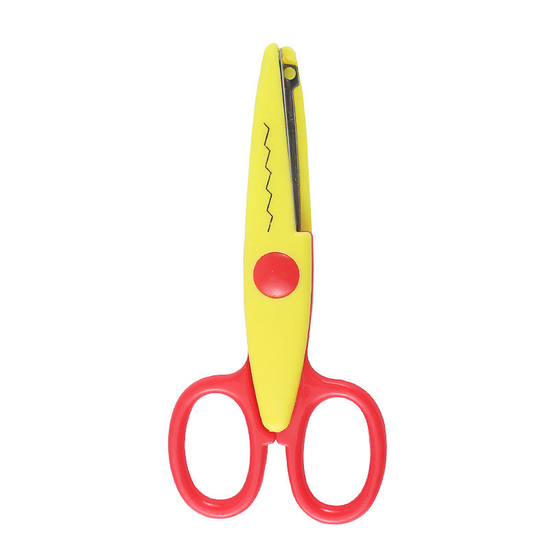 6 vnt. „Pasidaryk pats“ Laciness Scissor Album School Pinking Shear Creative Scrapbook Photo Craft Cut Rankdarbių popieriaus dienoraštis Rankų darbo