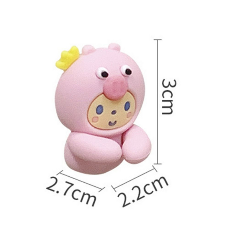 2kom Kawaii crtani organizator kabela Slatki USB punjač Linija podataka Žica Zidne kuke Držač kabela Namotač kabela za slušalice Stolni organizator