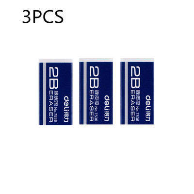 3 db Puhagumi 2B Ceruza radír Diákművészeti Vázlat Festményjavító kellékek Iskolai vizsga Írás radír Írószer