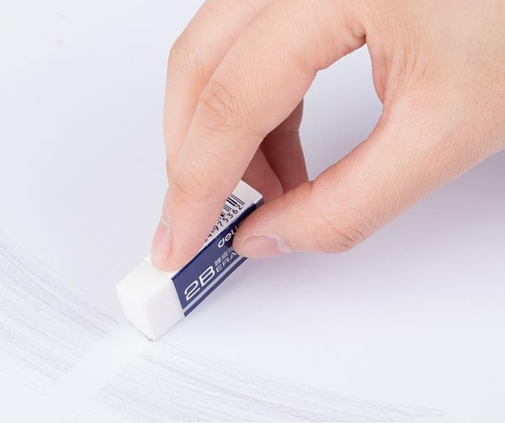 3 db Puhagumi 2B Ceruza radír Diákművészeti Vázlat Festményjavító kellékek Iskolai vizsga Írás radír Írószer