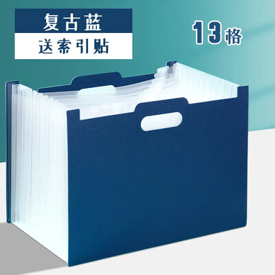 Πακέτο εξέτασης κάθετου οργάνου Αποθήκευση χαρτιού και ταξινόμηση φακέλων αρχείων πολλαπλών στρώσεων Μαθητές με τσάντα επέκτασης ταξινόμησης