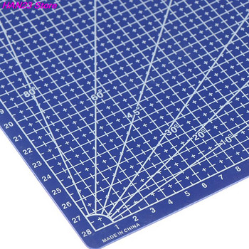 Нов 1 бр A3 PVC правоъгълна решетъчна линия Подложка за рязане Направи си сам Инструмент 45 см x 30 см и 30 x 22 см