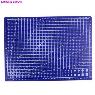 Νέο 1 τεμάχιο Α3 PVC ορθογώνιο πλέγμα κοπής ματ Εργαλείο DIY 45cm x30cm και 30x22cm