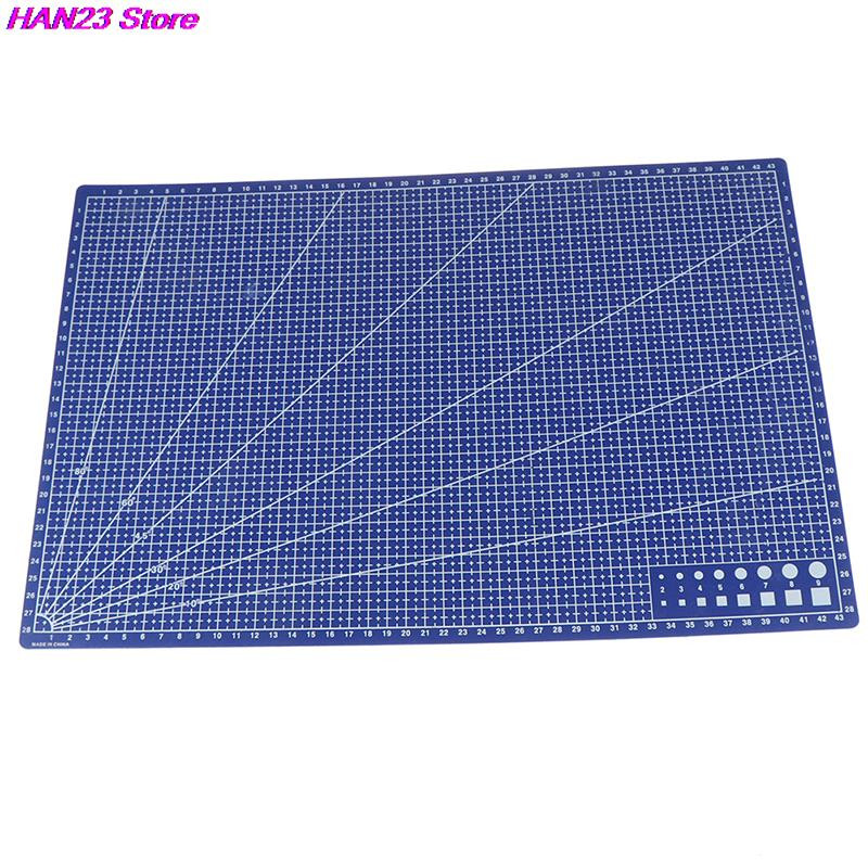 Νέο 1 τεμάχιο Α3 PVC ορθογώνιο πλέγμα κοπής ματ Εργαλείο DIY 45cm x30cm και 30x22cm