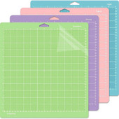 1 τμχ Μικτό έγχρωμο Μηχάνημα Χαρακτικής Βάσης Κοπής Χαλάκι για Cricut/Cameo με αυτοκόλλητα χαλάκια κοπής PVC 33x35cm