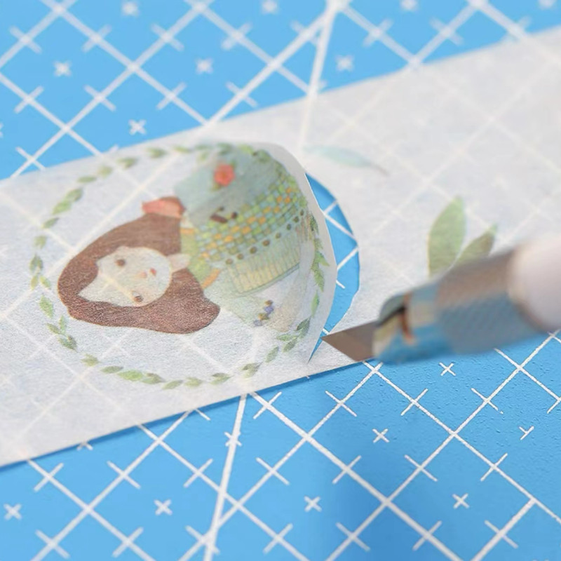 A3/A4/A5 PP materiāla griešanas paklājs ar režģi Plastmasas gabalveida griešanas paliktnis Divpusējs izmantošana DIY Šūšanas modelis Apgriešanas instrumenti Izejmateriāli