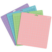 3 db 12x12 hüvelykes gravírozógép alaplemez vágószőnyeg Cricuthoz /Cameo 4 csúszásmentes rácsos PVC ragasztós vágószőnyegekkel