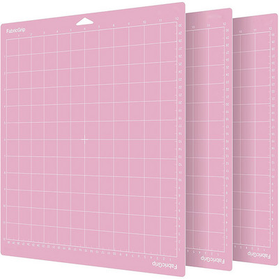 3 db 12x12 hüvelykes gravírozógép alaplemez vágószőnyeg Cricuthoz /Cameo 4 csúszásmentes rácsos PVC ragasztós vágószőnyegekkel