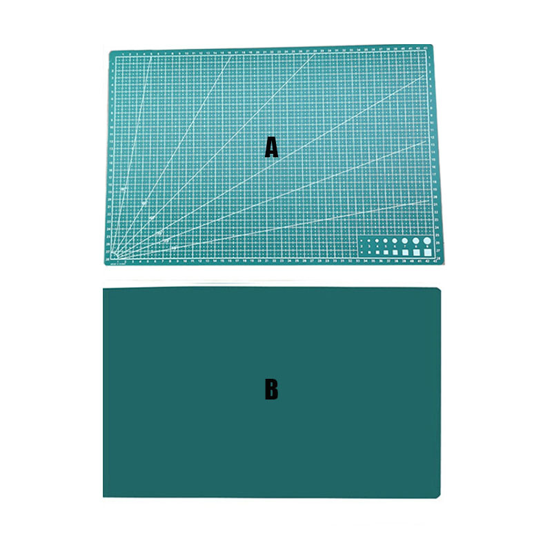 PVC vágószőnyeg varrószőnyeg Egyoldalas kézműves szőnyeg vágódeszka szövetvarráshoz és kézműveskedéshez barkácsoló műszerszám faragó tábla
