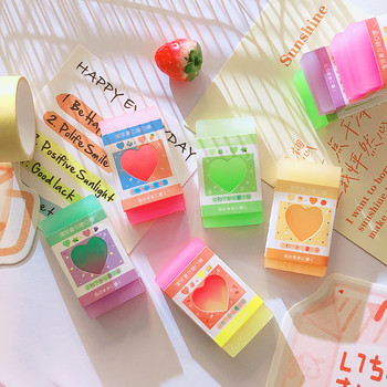 προμήθειες γραφείου Μαθητές Cool βραβεία Kawaii Stationery Cute Rubber κιτ σχολικών ειδών Καινοτομία Υπέροχη γόμα καρδιάς για παιδιά