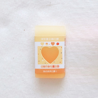 προμήθειες γραφείου Μαθητές Cool βραβεία Kawaii Stationery Cute Rubber κιτ σχολικών ειδών Καινοτομία Υπέροχη γόμα καρδιάς για παιδιά
