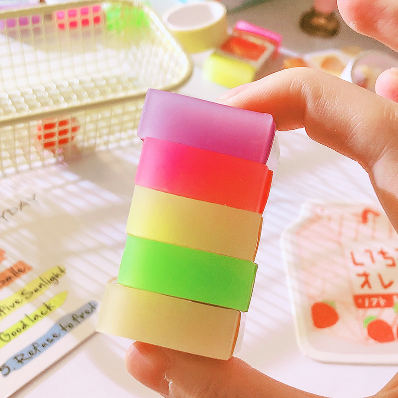 irodaszerek Diákok Menő díjak Kawaii Írószerek Aranyos Gumi Iskolai Kellékkészlet Újdonság Szép szív Radír gyerekeknek