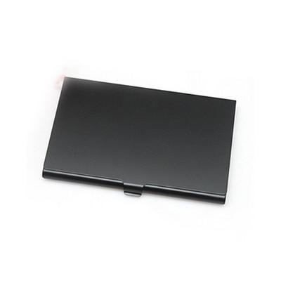 Kreatív névjegykártya tok alumínium ötvözet tartó fémdoboz borító Credit Színes férfi névjegykártya tartó kártya fém pénztárca