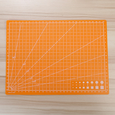 22*30cm A4-es PVC vágószőnyeg Kék íróasztal egérpad Gumibélyegző Vágószerszám Kézművesség Faragó Művész Patchwork Kézi Gravírozótábla